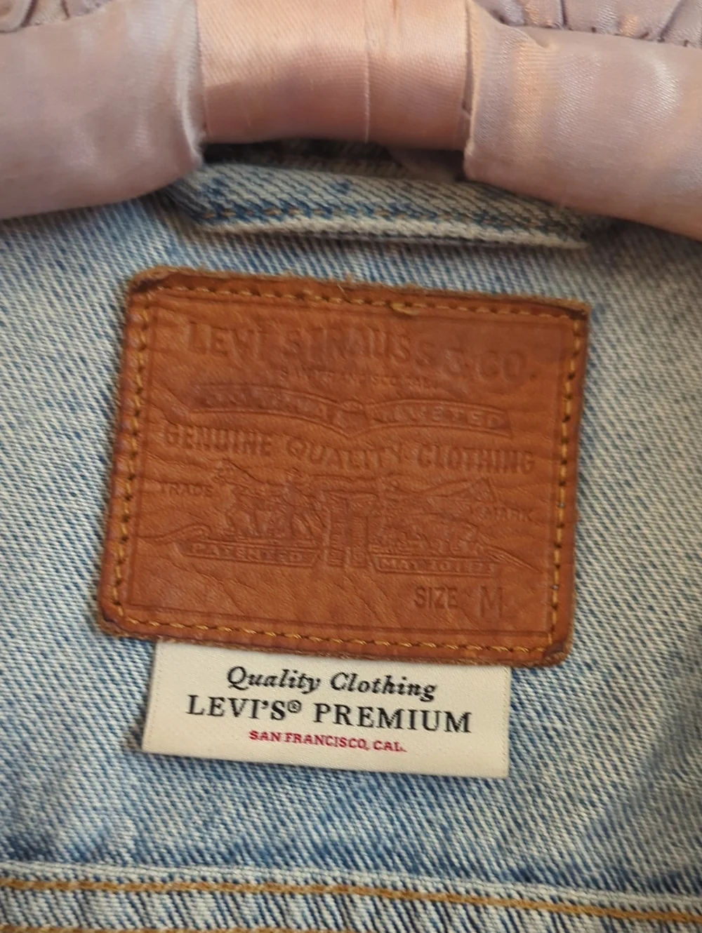 Levi's For Free People Cropped Denim Jacket